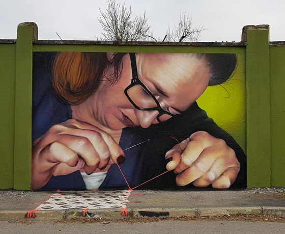 تبدو واقعية.. فنان يحول الجدران إلى أعمال فنية نابضة بالحياة (صور) صورة رقم 4