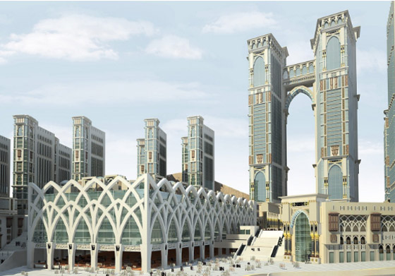 يزن 650 طناً ويسع 520 شخصاً.. افتتاح أعلى مصلى معلّق في العالم بمكة المكرمة صورة رقم 4