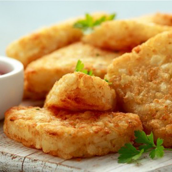 إليكم طريقة تحضير بطاطس هاش براونز بالجبنة صورة رقم 4