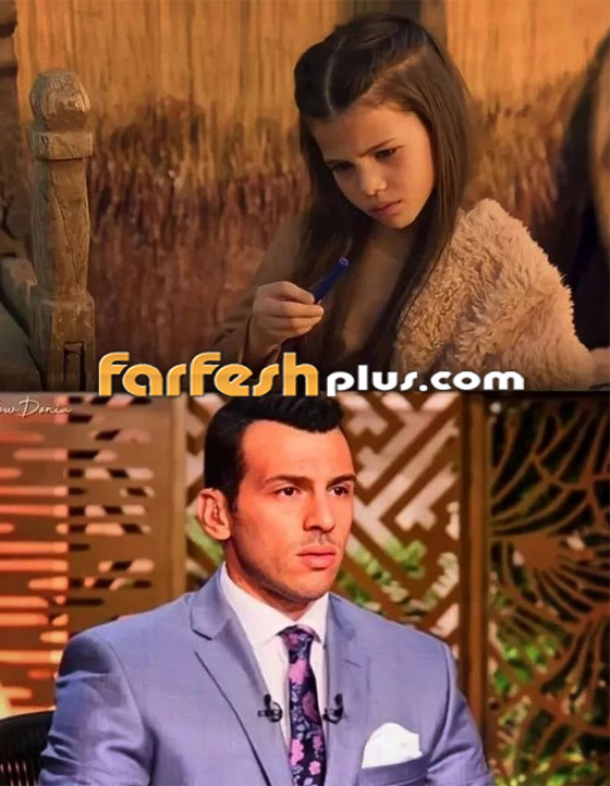 كايلا ابنة دنيا سمير غانم في مشهد تمثيلي طريف مع والدها  صورة رقم 9