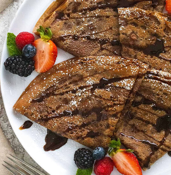 إليكم طريقة تحضير كريب الشوفان بالكاكاو للرجيم صورة رقم 5