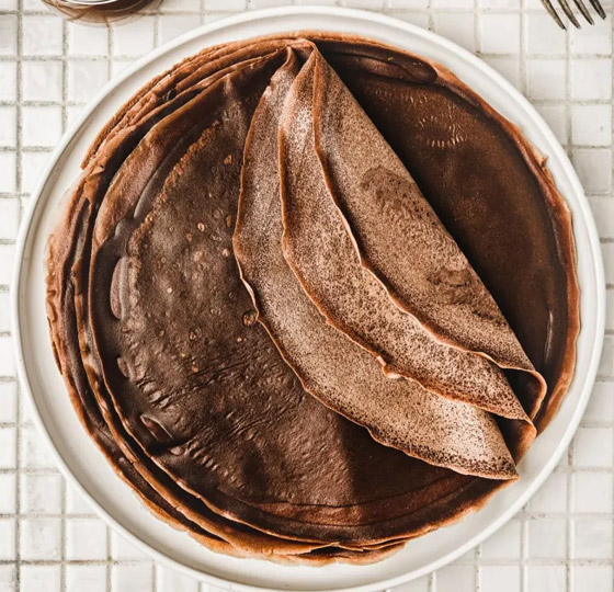 إليكم طريقة تحضير كريب الشوفان بالكاكاو للرجيم صورة رقم 7