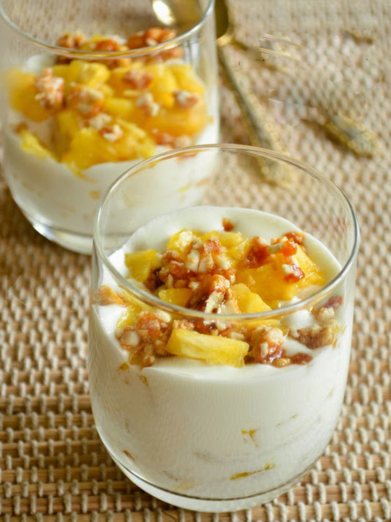 إليكم طريقة تحضير حلى الأناناس بالكراميل صورة رقم 5