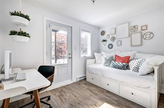 خدع تصميمية تجعل غرفة المعيشة الصغيرة تبدو أكبر صورة رقم 5