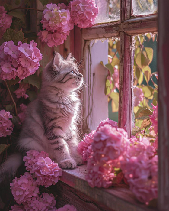 صور مدهشة لمنزل وردي وحديقة زرقاء.. حقيقة أم خيال؟! صورة رقم 17