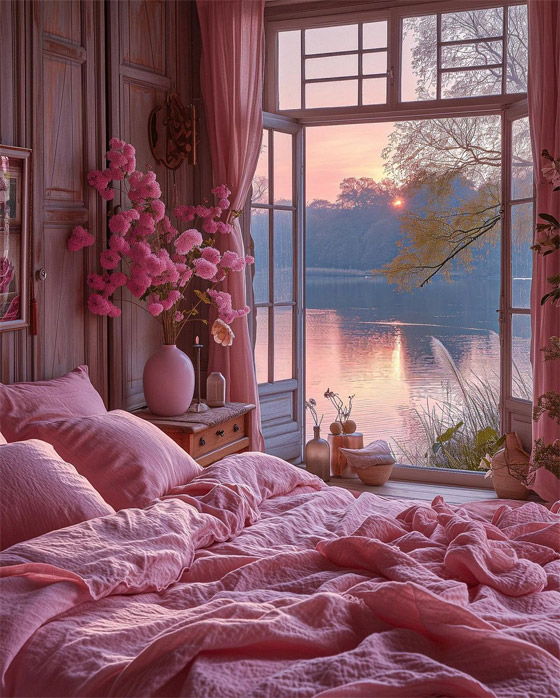 صور مدهشة لمنزل وردي وحديقة زرقاء.. حقيقة أم خيال؟! صورة رقم 18