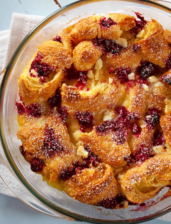 إليكم طريقة تحضير بودينغ الكرواسون بالشوكولاتة والكاسترد صورة رقم 4