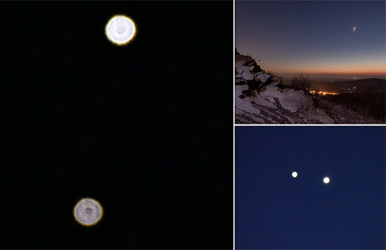 هل لعبت الصدفة لعبتها؟.. (قُبلة كونية) بين المشتري والقمر! صورة رقم 1 هل لعبت الصدفة لعبتها؟.. (قُبلة كونية) بين المشتري والقمر! صورة رقم 1