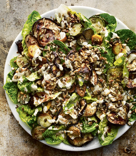 إليكم طريقة تحضير سلطة الكوسا بالنعناع والطحينة الرائعة صورة رقم 7