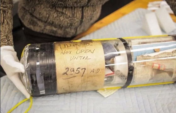 أروع الكبسولات الزمنية التي عُثر عليها وأكثرها غرابة! صورة رقم 6