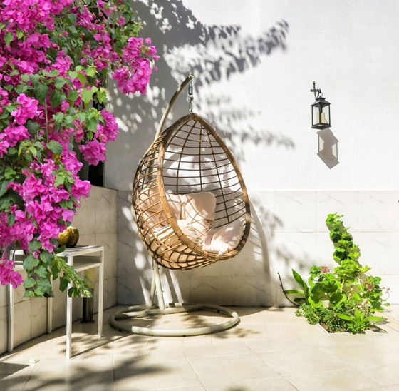 أفكار التصميم لحديقة المنزل لاستراحة بين الزهور والخضرة.. صور  صورة رقم 6