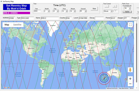 قمر صناعي أوروبي شارد بالفضاء منذ 2011 يصطدم بالأرض خلال أيام! صورة رقم 3 قمر صناعي أوروبي شارد بالفضاء منذ 2011 يصطدم بالأرض خلال أيام! صورة رقم 3