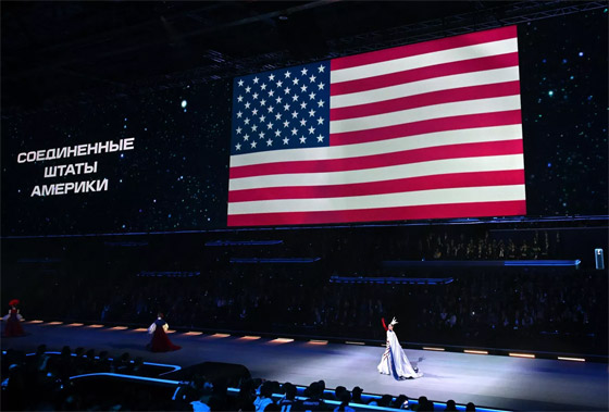 بعدسة مصورة.. أجمل لحظات افتتاح (ألعاب المستقبل) في قازان صورة رقم 7 بعدسة مصورة.. أجمل لحظات افتتاح (ألعاب المستقبل) في قازان صورة رقم 7