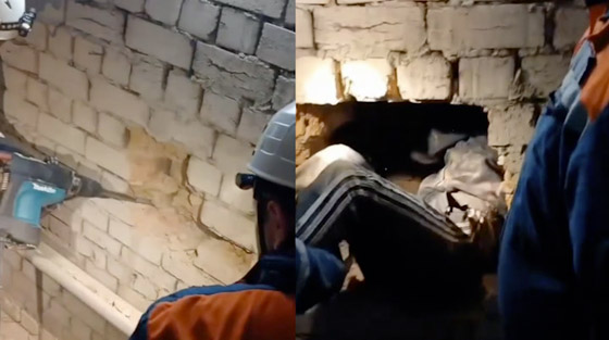 فيديو: سائحة علقت بفجوة وظلت تصرخ لـ3 أيام متتالية طلبا للنجدة! صورة رقم 1 فيديو: سائحة علقت بفجوة وظلت تصرخ لـ3 أيام متتالية طلبا للنجدة! صورة رقم 1