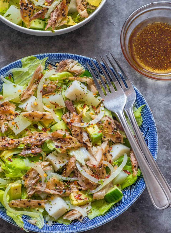 إليكم طريقة تحضير سلطة الدجاج بالعنب الطيبة صورة رقم 6