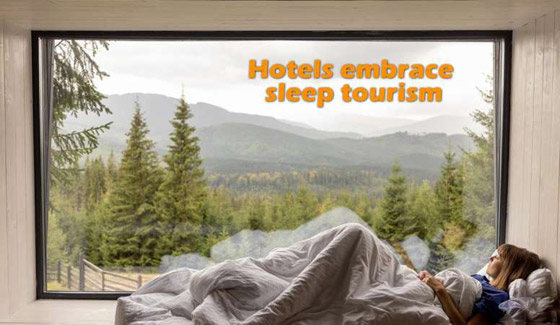 أسرة تعمل بالذكاء الاصطناعي وشرانق معلقة.. سياحة النوم تزدهر بمليارات الدولارات صورة رقم 4