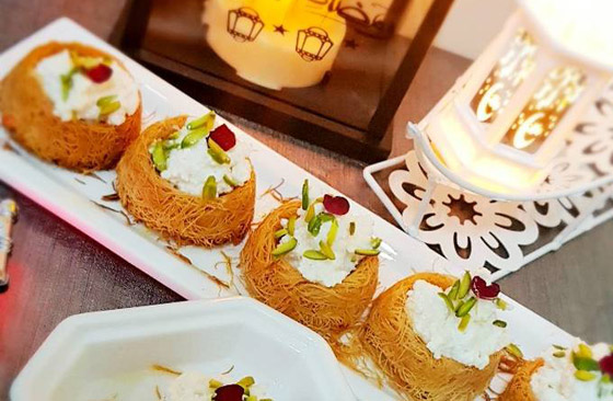 إليكم طريقة تحضير مبتكرة لأكواب الكنافة بالقشطة المميزة صورة رقم 2