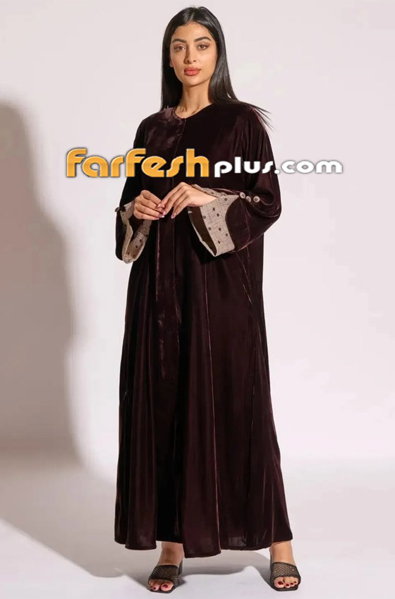 صور: موديلات عبايات من المخمل.. إليك أسرار تنسيقها لرمضان 2024 صورة رقم 1