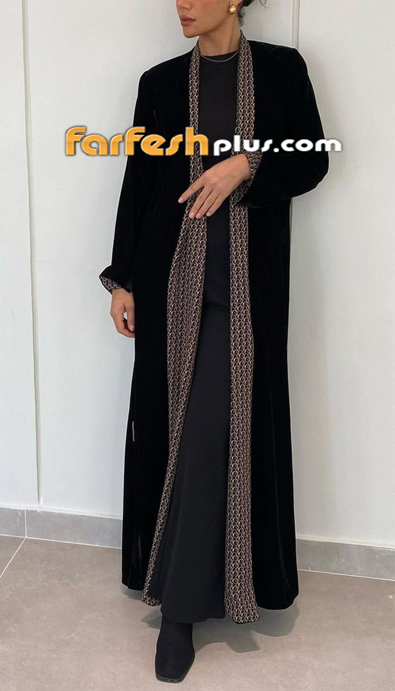 صور: موديلات عبايات من المخمل.. إليك أسرار تنسيقها لرمضان 2024 صورة رقم 5