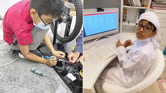 مراهق إماراتي يجذب الأنظار بابتكار كرسي متحرك يمكن التحكم فيه عن بعد صورة رقم 7