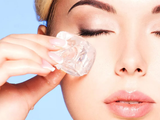 لمكعبات الثلج فوائد جمة للبشرة.. تعرفي عليها صورة رقم 4