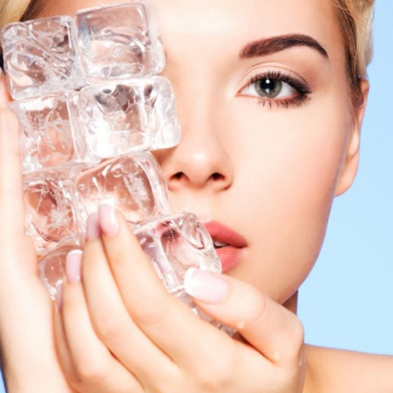 لمكعبات الثلج فوائد جمة للبشرة.. تعرفي عليها صورة رقم 5