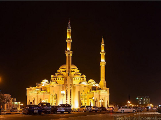 مسجد النور في الشارقة.. تحفة إبداعية صورة رقم 5