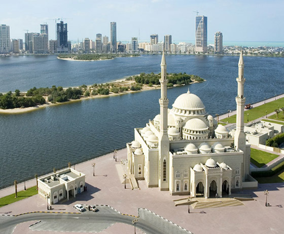 مسجد النور في الشارقة.. تحفة إبداعية صورة رقم 6