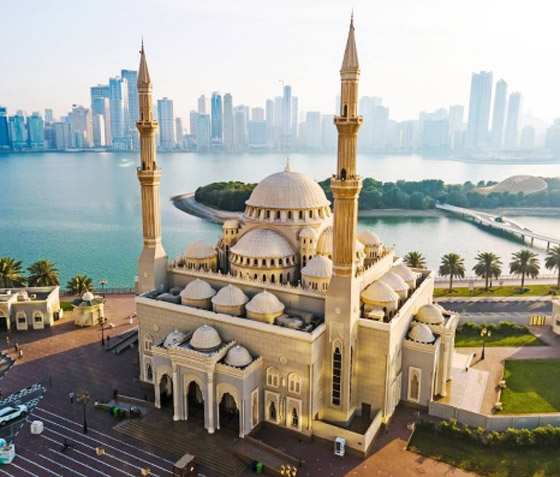 مسجد النور في الشارقة.. تحفة إبداعية صورة رقم 7