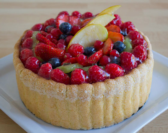 إليكم طريقة تحضير كعكة (حلى) شارلوت الفواكه اللذيذة صورة رقم 4