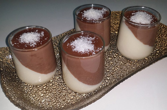 إليكم طريقة عمل مهلبية بالشوكولاتة الداكنة.. حلى باردة وصحية صورة رقم 6