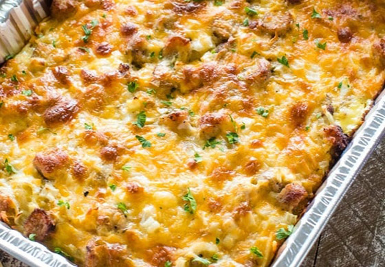 إليكم طريقة تحضير البطاطس بالبشاميل واللحمة المفرومة الشهية صورة رقم 4