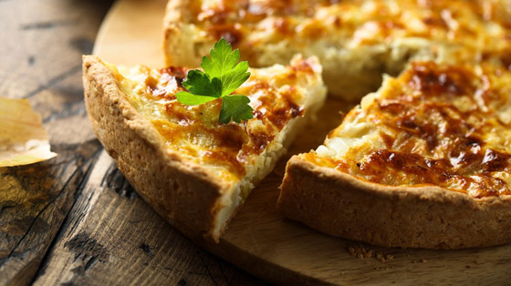 اليكم وصفة الكيش بالخضار صورة رقم 1