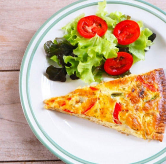 اليكم وصفة الكيش بالخضار صورة رقم 3