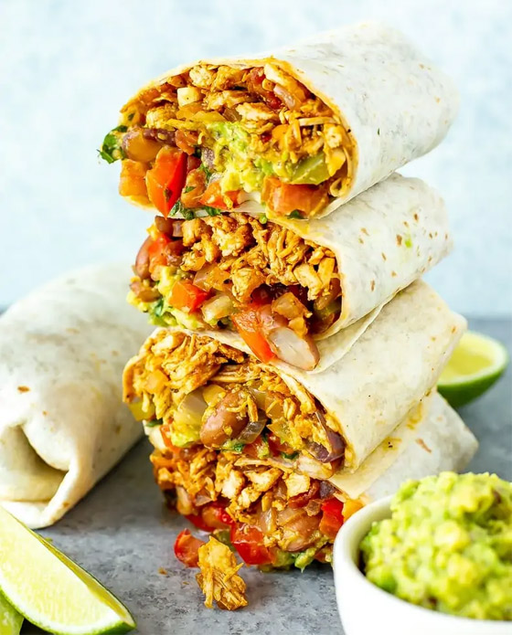 إليكم طريقة تحضير بوريتو مكسيكي بالدجاج.. خفيف ولذيذ صورة رقم 8