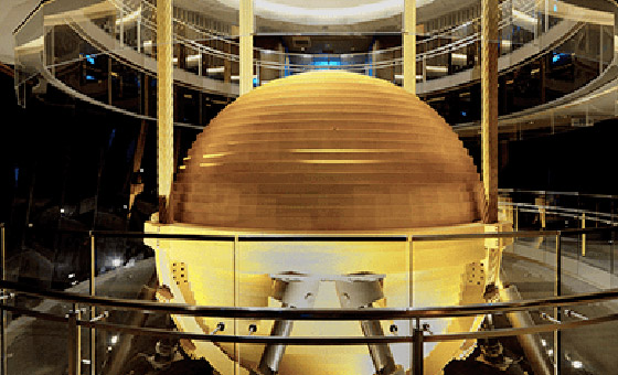 كيف قاومت أعلى ناطحة سحاب بتايوان الزلزال؟ هذا سر كرتها الفولاذية (فيديو) صورة رقم 7 كيف قاومت أعلى ناطحة سحاب بتايوان الزلزال؟ هذا سر كرتها الفولاذية (فيديو) صورة رقم 7