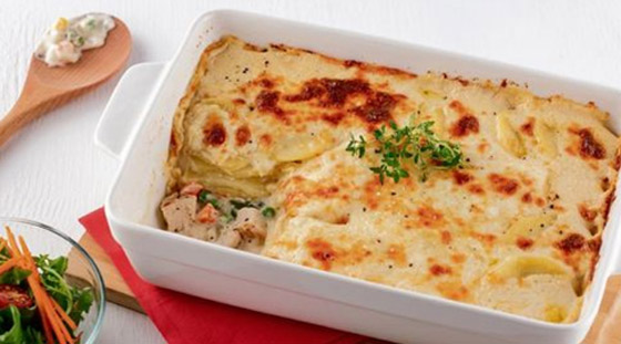 وصفة غراتان الدجاج بالبشاميل صورة رقم 2