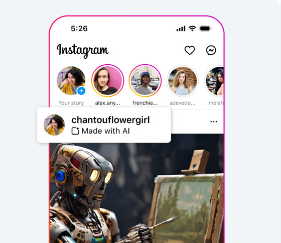 فيسبوك سيضع علامات لتمييز محتوى الذكاء الاصطناعي المنشور صورة رقم 3