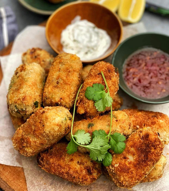 إليكم طريقة تحضير كروكيت التونة بالبطاطس صورة رقم 3