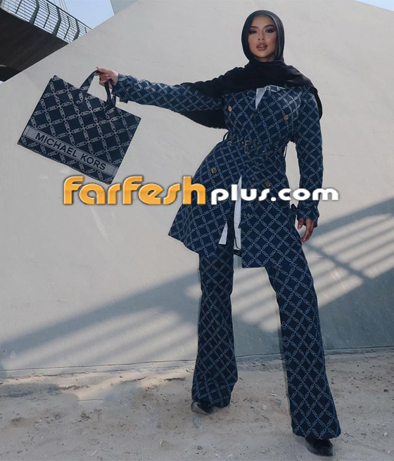 طرق تنسيق بدلات صيف 2024 مع الحجاب من وحي مؤثرات الموضة صورة رقم 5