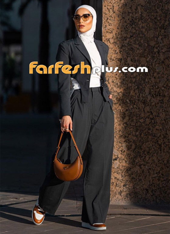 طرق تنسيق بدلات صيف 2024 مع الحجاب من وحي مؤثرات الموضة صورة رقم 8