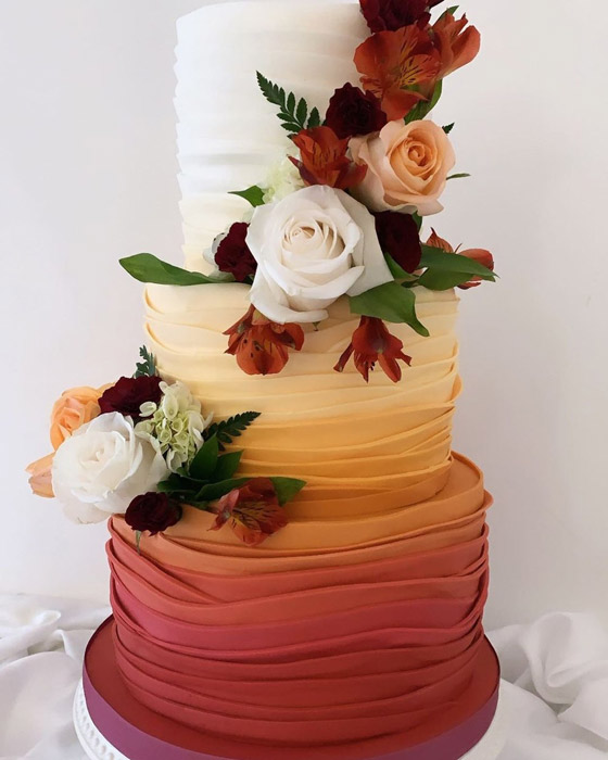 كيكة الزفاف في صيف 2024.. صيحات وأفكار مميزة صورة رقم 2