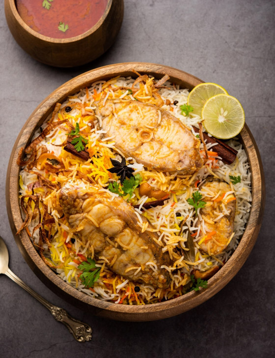 إليكم طريقة تحضير كبسة السمك بالأرز البسمتي صورة رقم 1