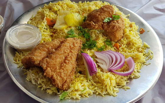 إليكم طريقة تحضير كبسة السمك بالأرز البسمتي صورة رقم 4