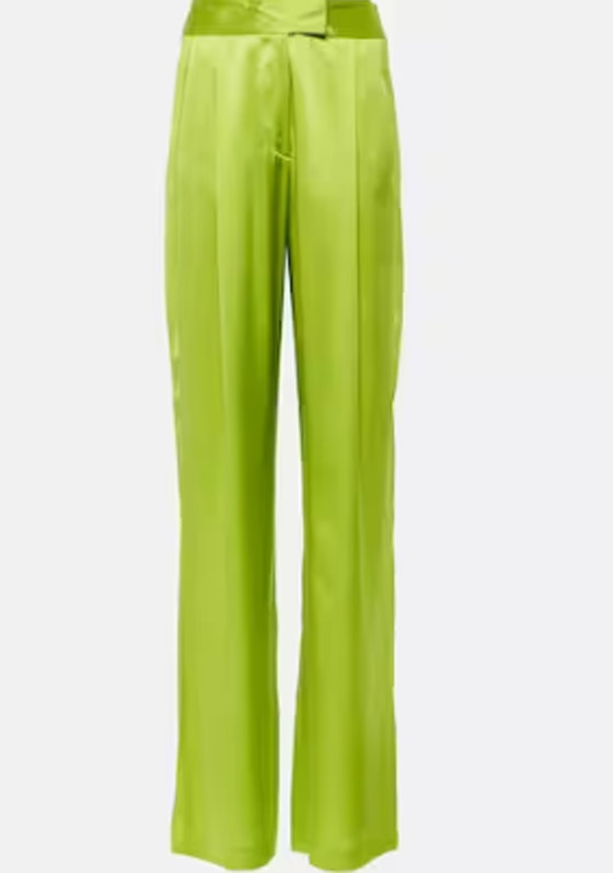 البنطال يكتسي بالساتان والحرير في الصيف صورة رقم 2