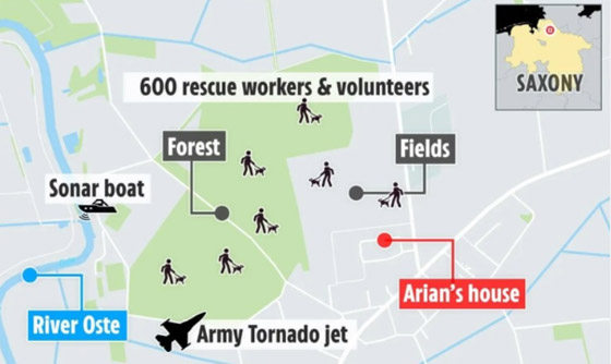 ألمانيا.. حملة للبحث عن طفل مفقود تتحول إلى 
