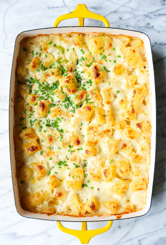 إليكم طريقة تحضير غراتان البطاطس بالكريمة في الفرن صورة رقم 4