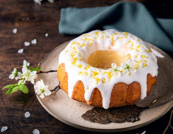 إليكم طريقة تحضير كعكة شيفون الليمون الطيبة صورة رقم 1