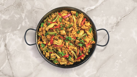 اليكم طريقة تحضير الباييلا الـنباتية صورة رقم 2