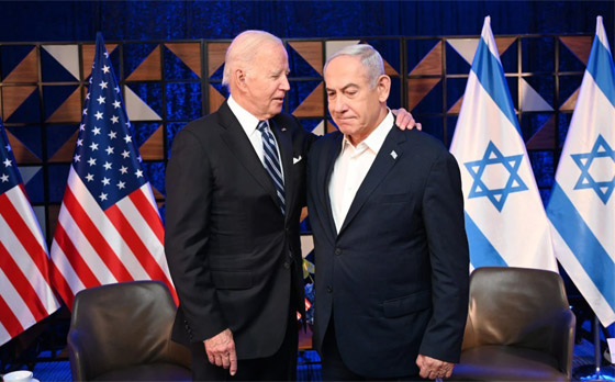 نتنياهو متحديا تحذير بايدن بوقف تزويد إسرائيل بالسلاح: 